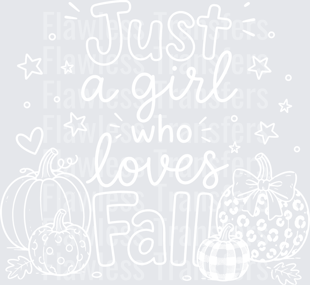Just A Girl Who Loves Fall #0418