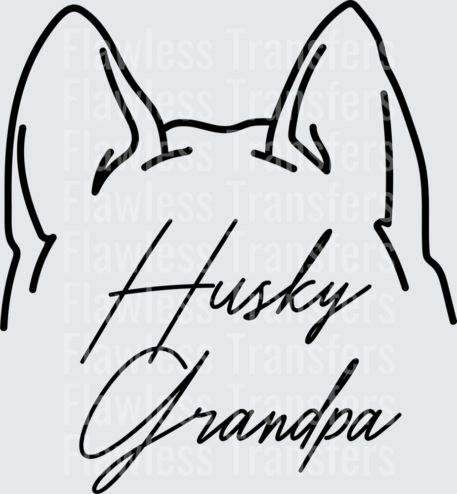 Husky Grandpa #4128
