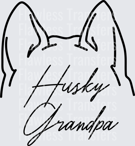 Husky Grandpa #4128