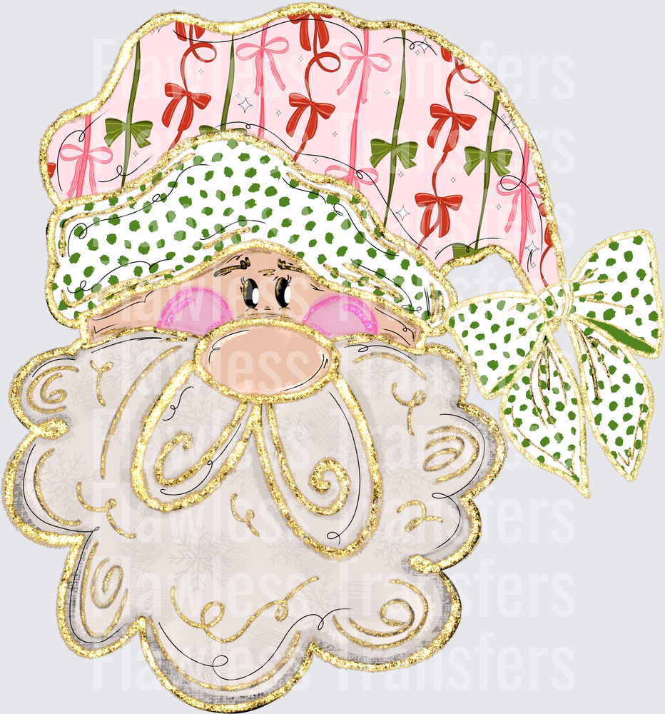 Santa Bow #1943