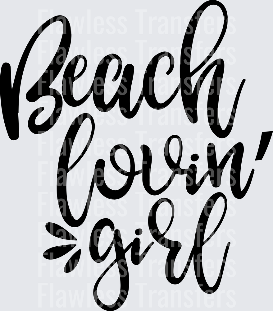 Beach Lovin Girl #4510