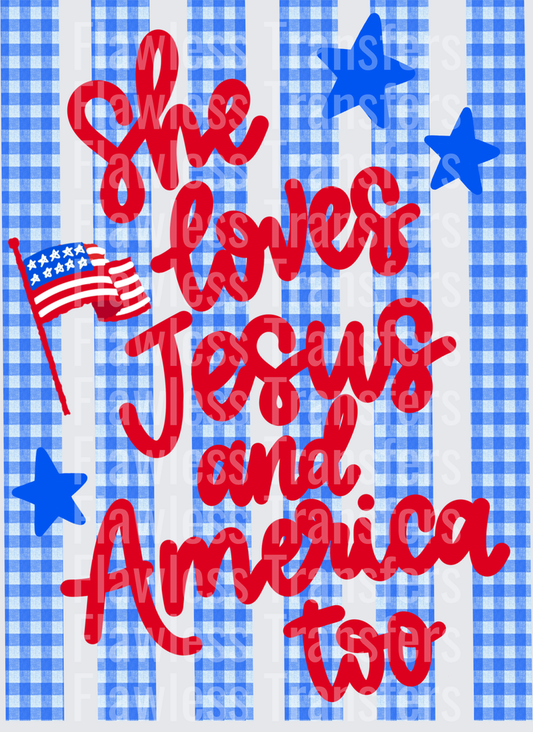 Loves Jesus And America Too #4061