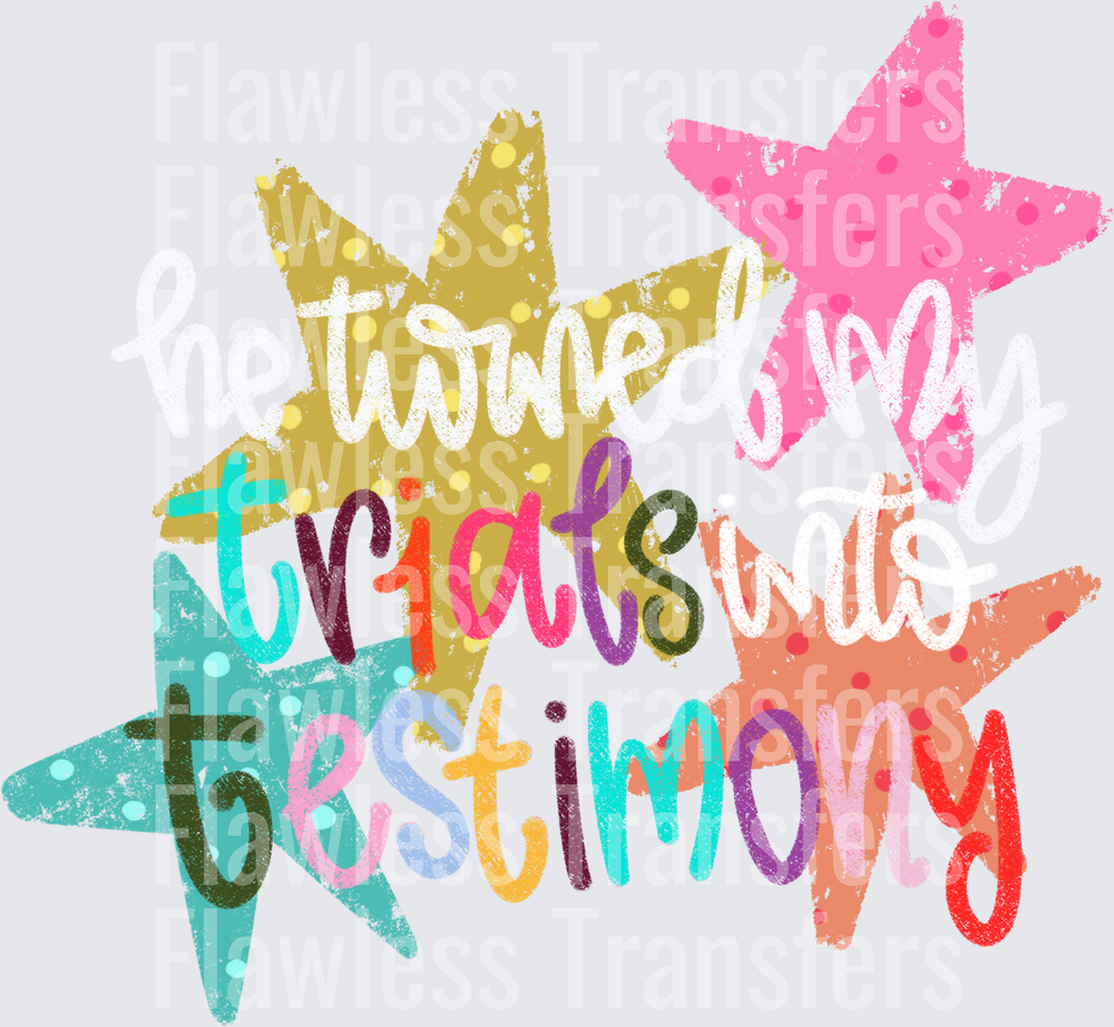 Trials Into Testimony #5399