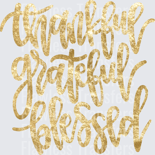 Thankful Grateful Blessed #0314