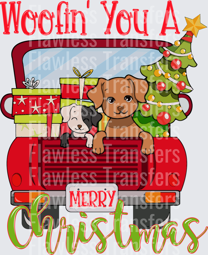 Woofin' You A Merry Christmas #2027