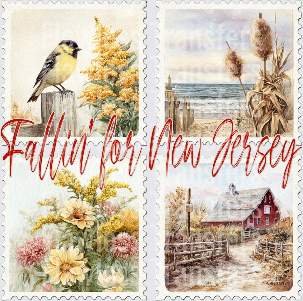 Fallin For New Jersey Stamp #1164