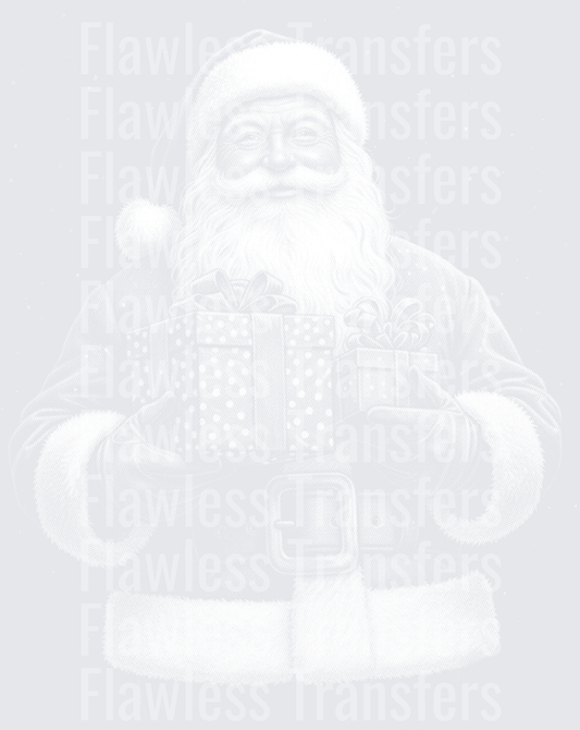 Santa Claus Holding Gifts #1854