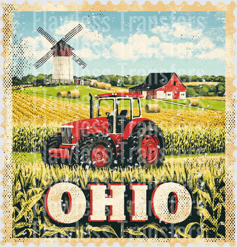 Ohio Vintage Stamp #1003