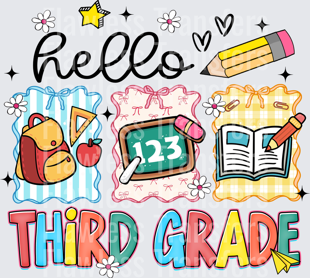 Hello Third Grade #3737