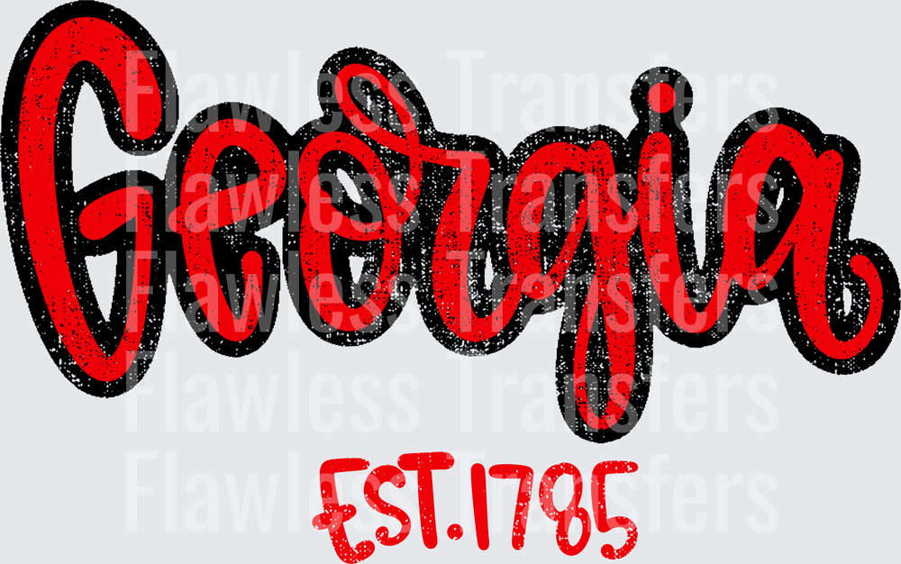 Georgia Est 1785 #7398