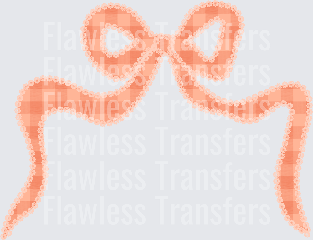 Just Peachy Bow #4401