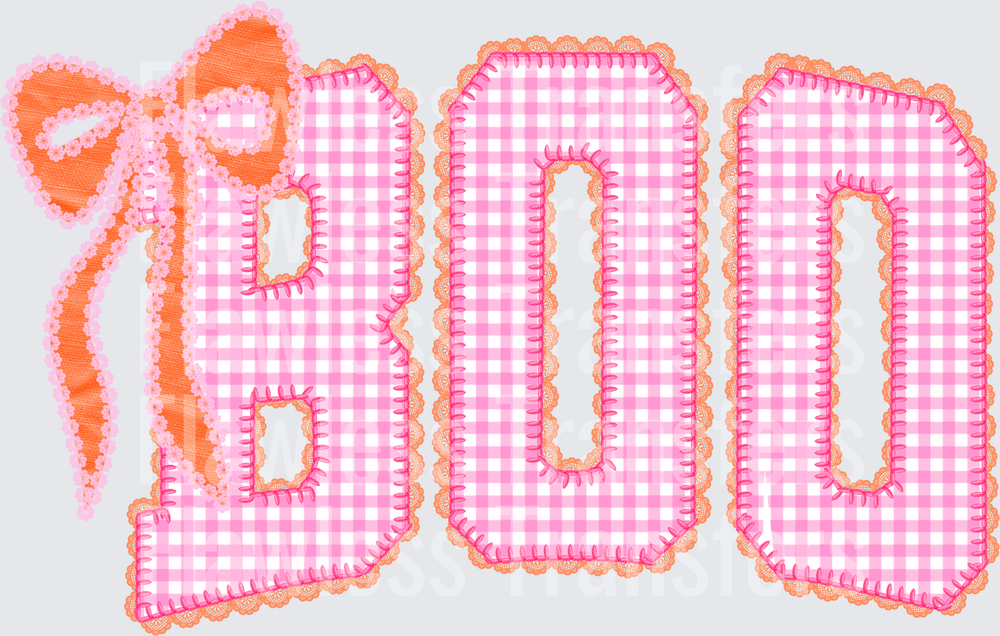 Boo Coquette Bow #0826
