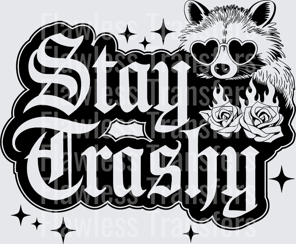 Stay Trashy Raccoon #5698