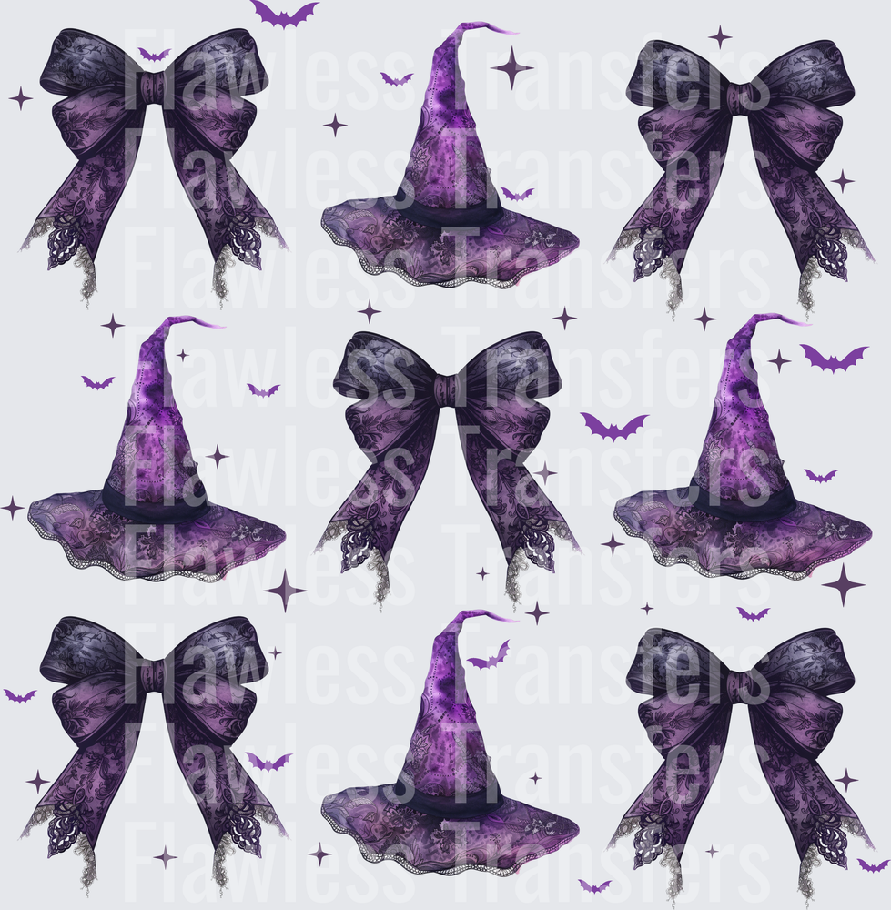 Halloween Witch Coquette Bow #0675