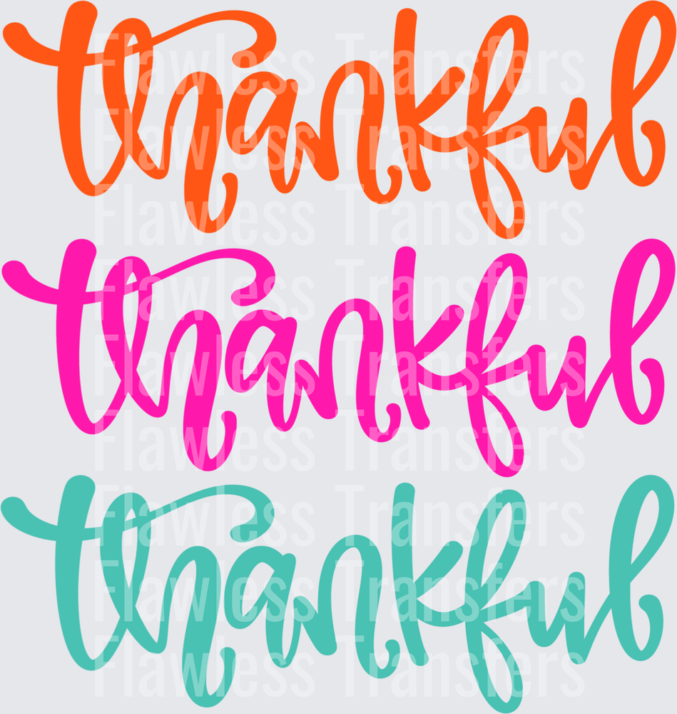 Thankful Thankful Thankful #9819