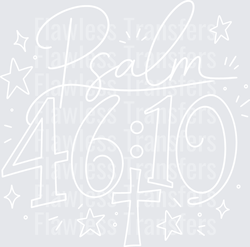 Psalm 46:10 #5502