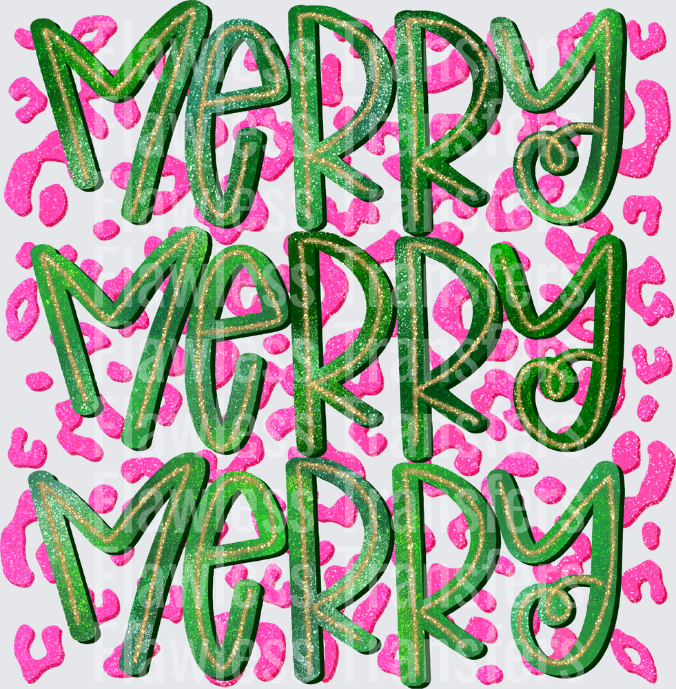 Merry Merry Merry Pink #1550