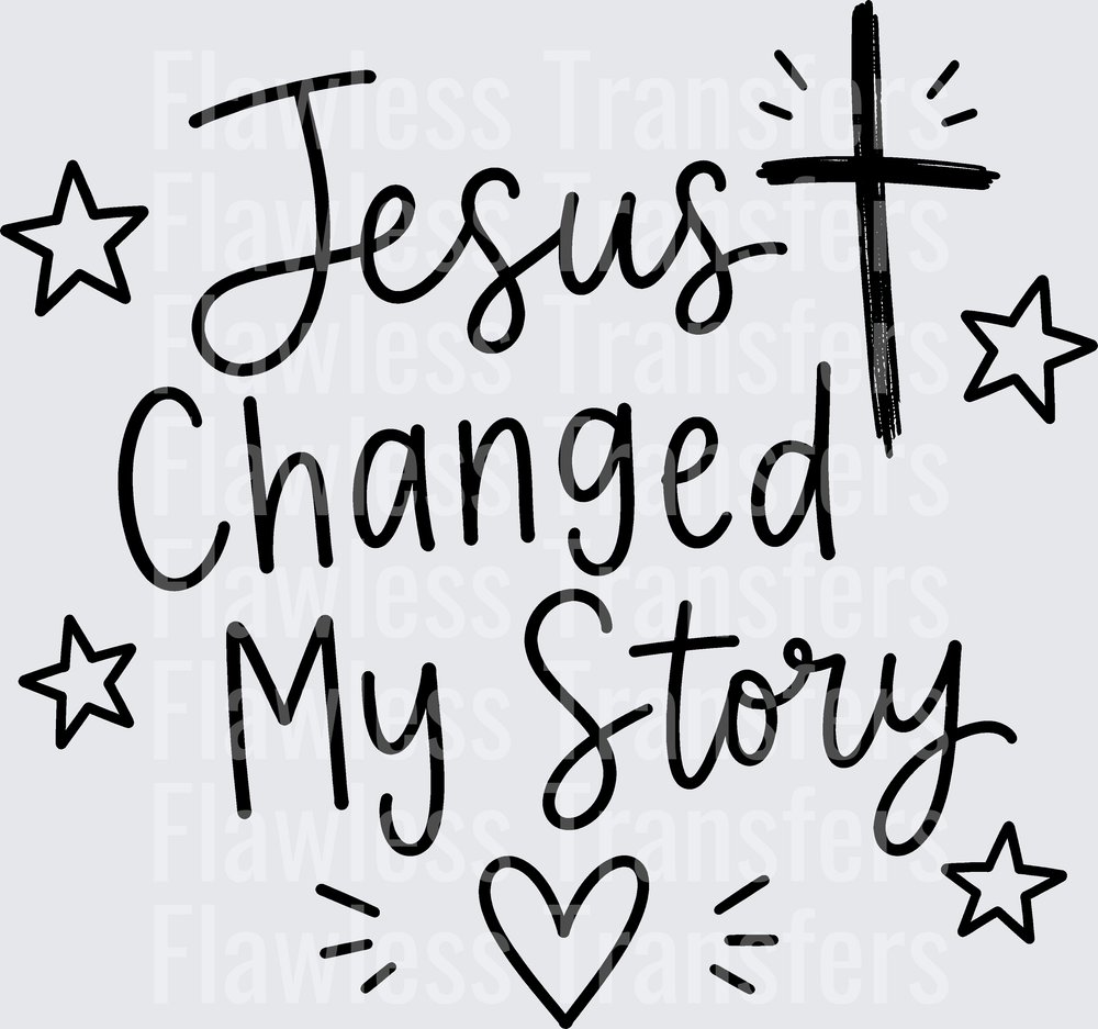 Jesus Changed My Story #5492