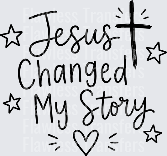 Jesus Changed My Story #5492