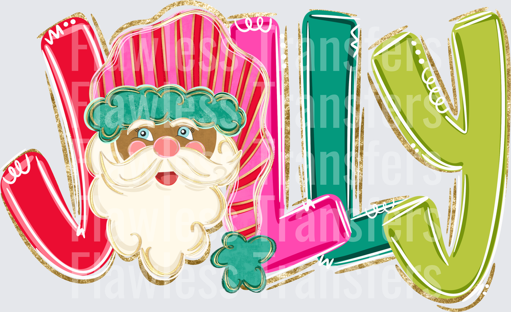 Jolly Santa Black #1905