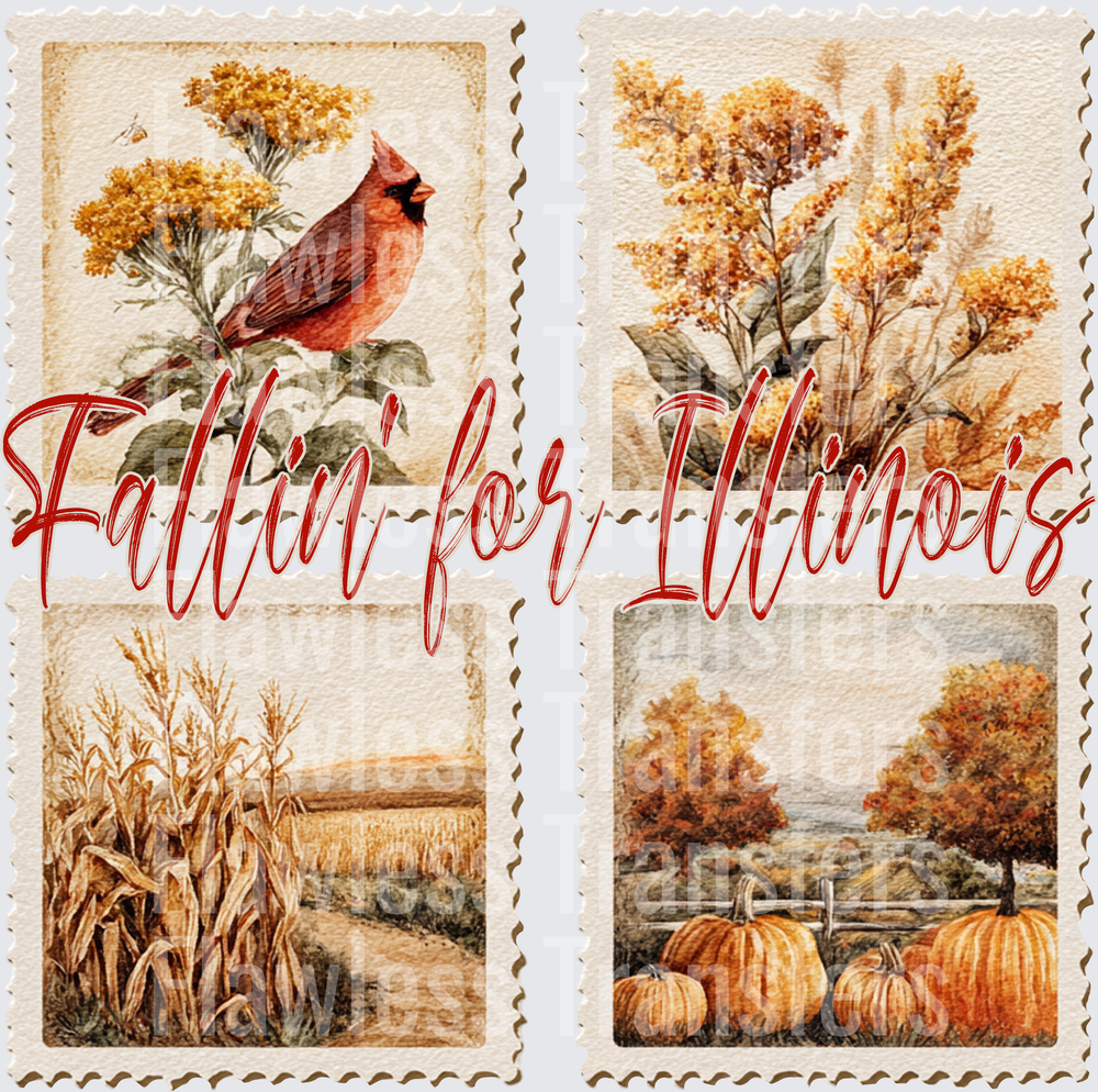 Fallin For Illinois Stamp #1147
