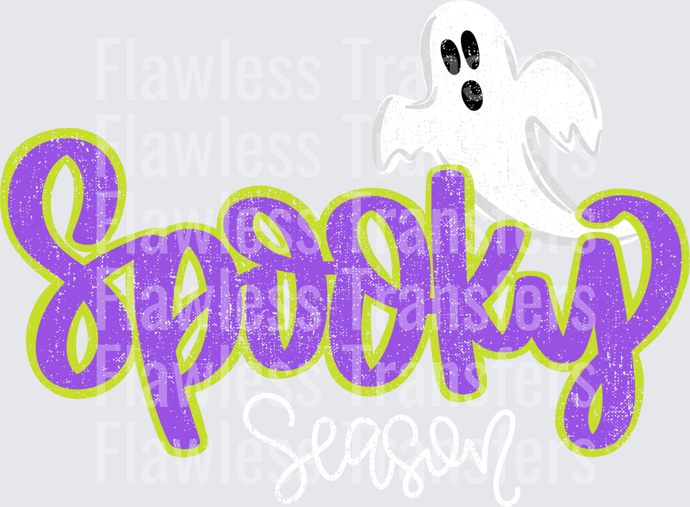Spooky Season Distressed #0839