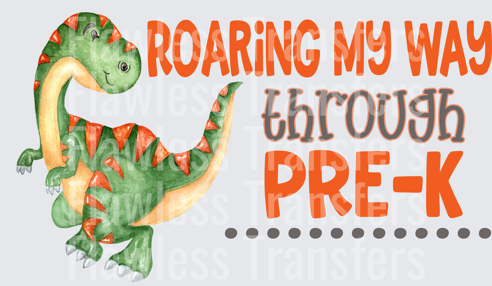 Roaring My Way Pre-K #3873