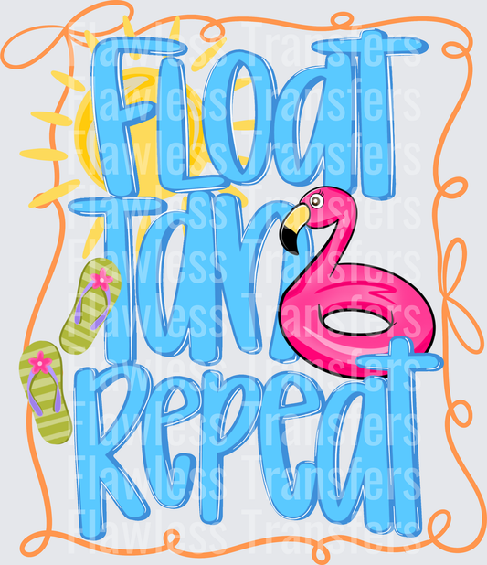 Float Tan Repeat #4598