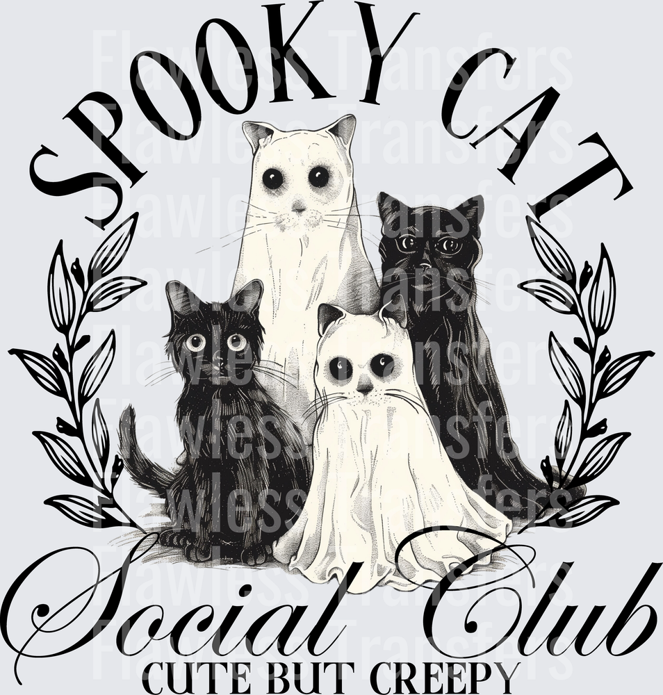 Spooky Cat Social Club #0632