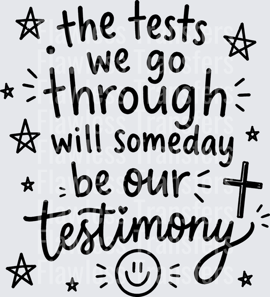 The Tests We Go Through #5547