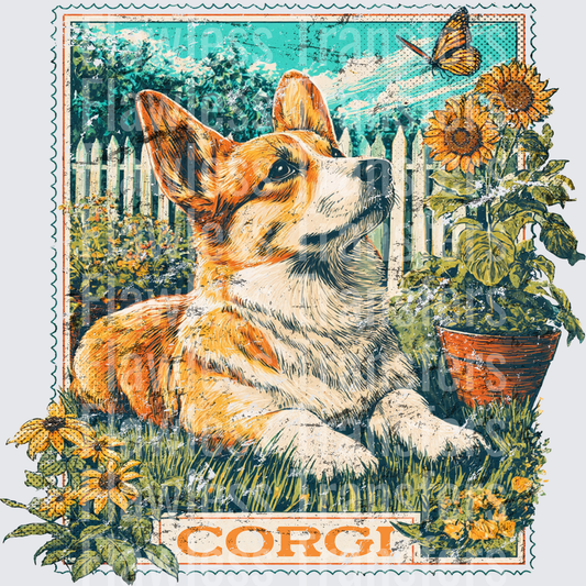 Corgi Vintage Stamp #4196