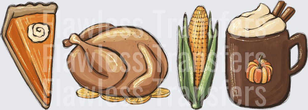 Thanksgiving Food Corn #0037