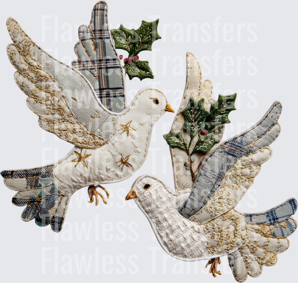 Patchwork Doves #1685