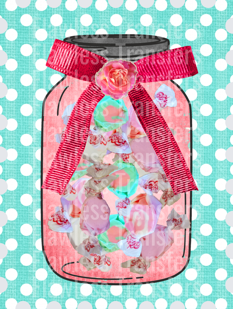 Candy Jar Tea Towel #4456