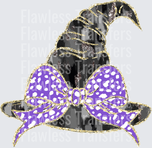 Purple Witch Hat #0535