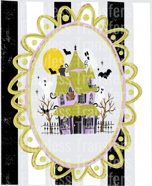 Haunted House Stripes #0858