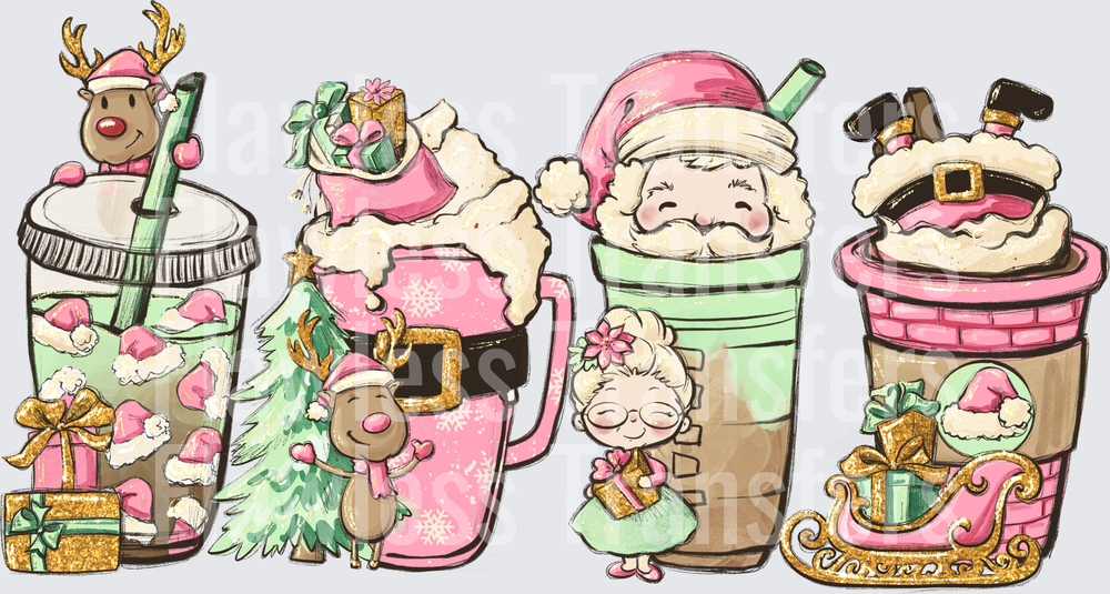 Santa Coffee Latte #1470