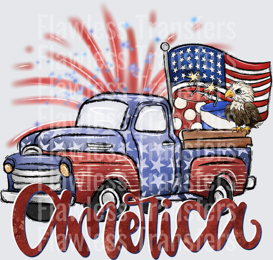 America Vintage Truck #3948