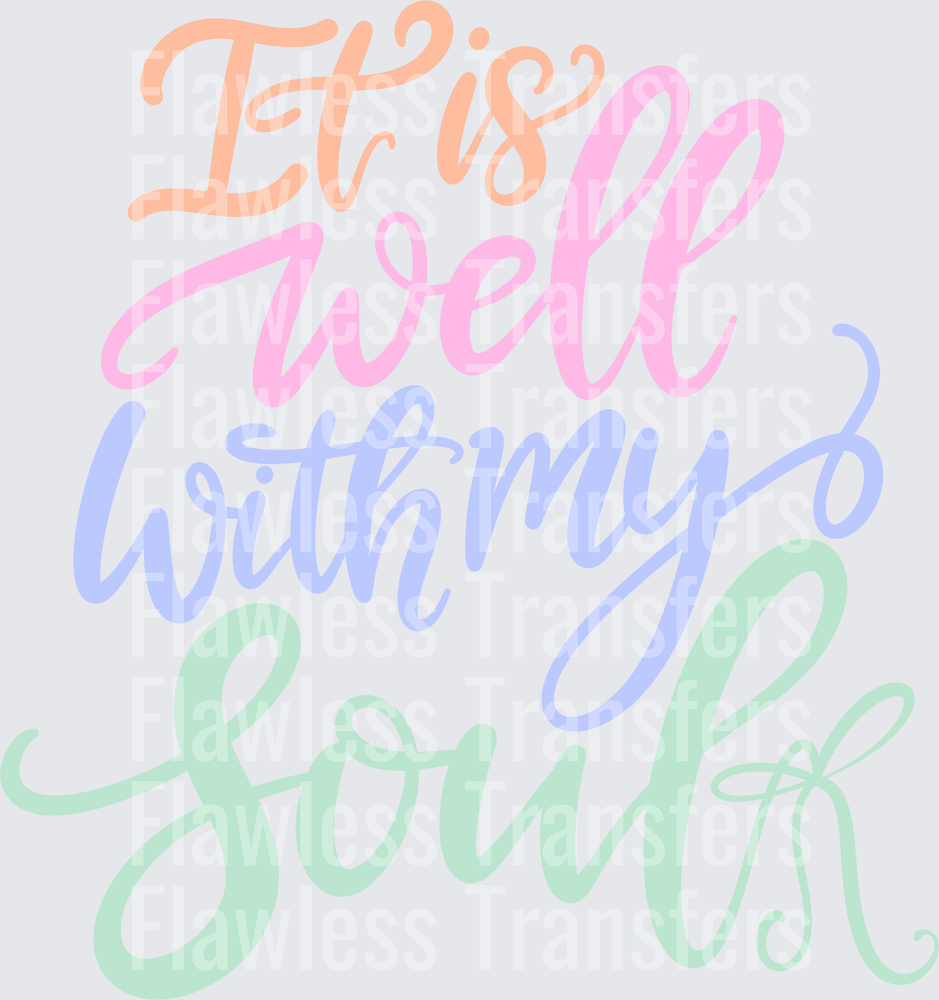 It Is Well With My Soul #5383