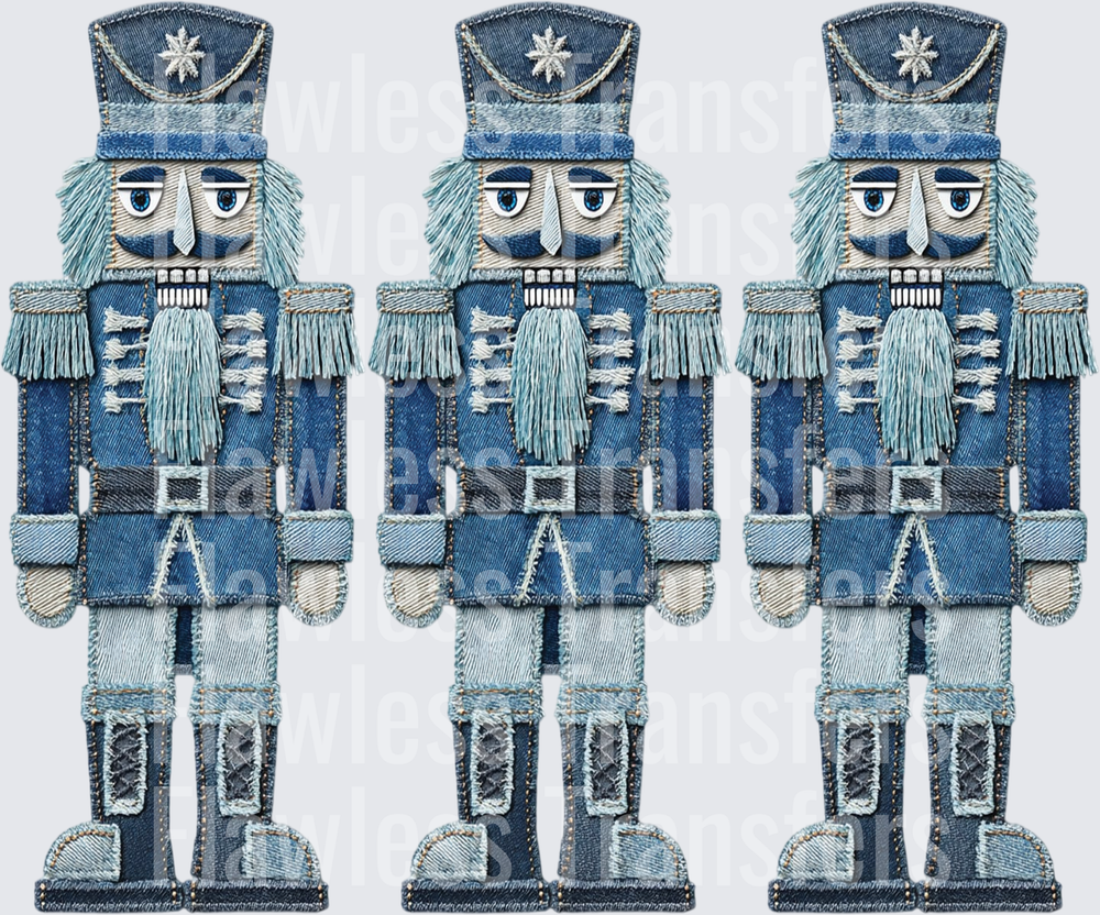 Denim Nutcrakers #1794
