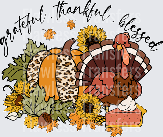 Grateful Thankful Blessed #0284