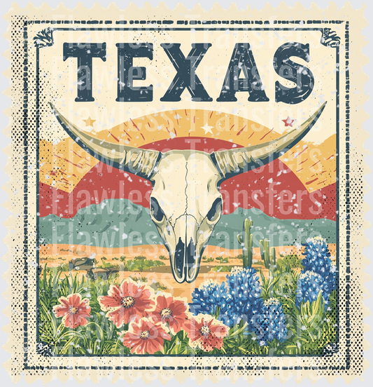 Texas Vintage Stamp #1007