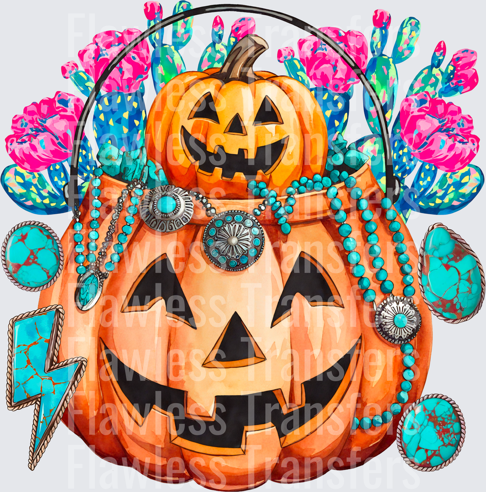Turquoise Pumpkin #0752