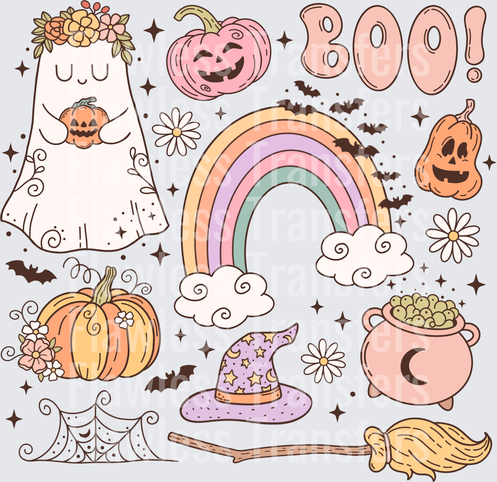 Boo Halloween Collage #0711