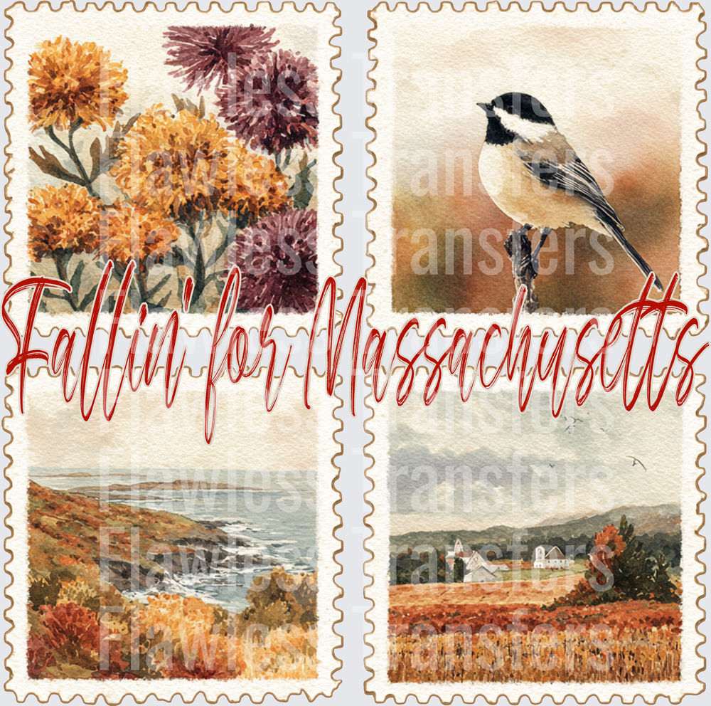 Fallin For Massachusetts Stamp #1155