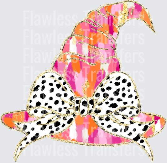 Pink Hat Witch Hat #0537