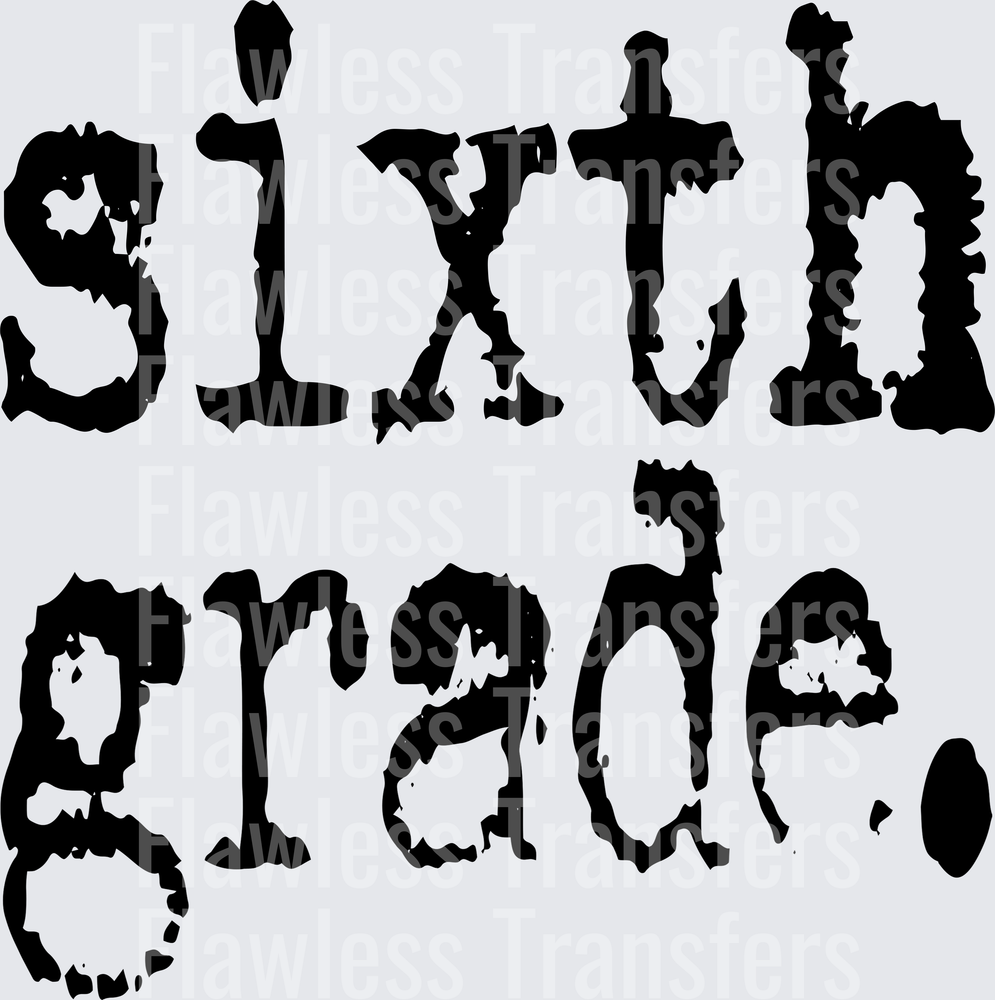 Sixth Grade #3849