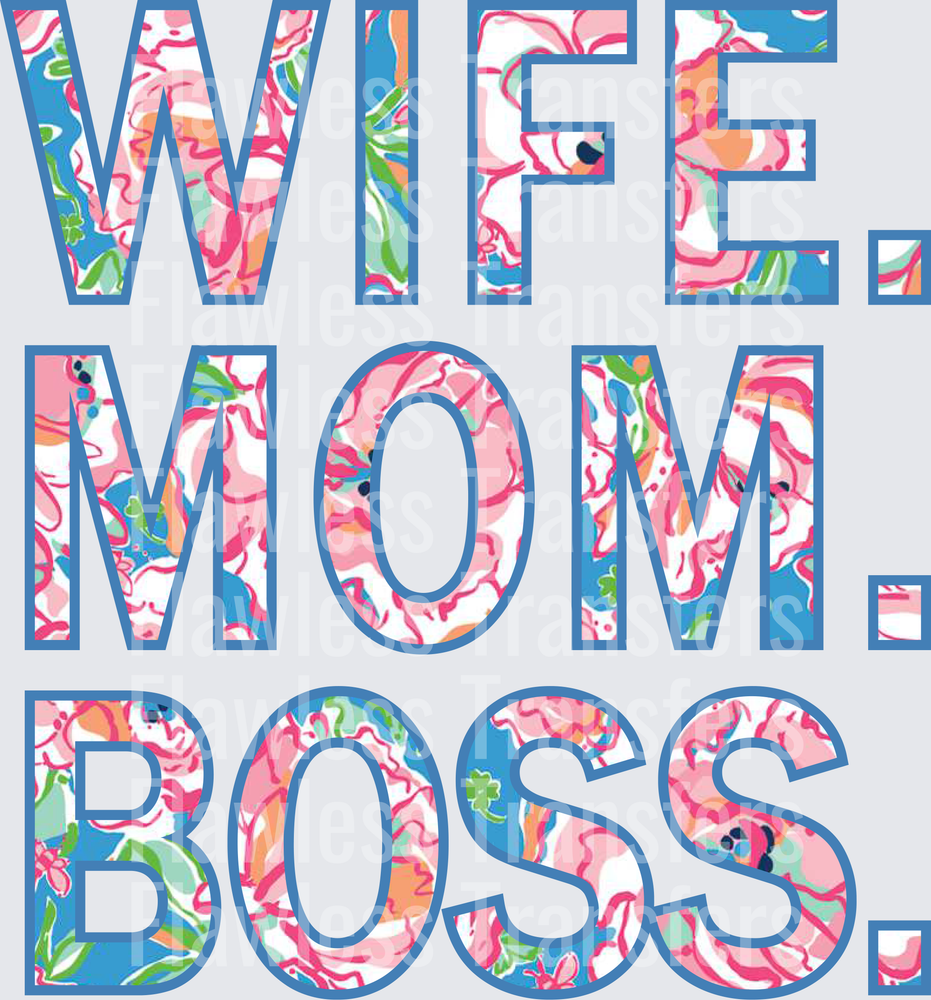 Wife Mom Boss #6140