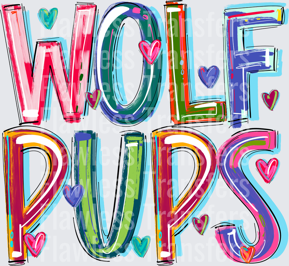 Wolf Pups #2499