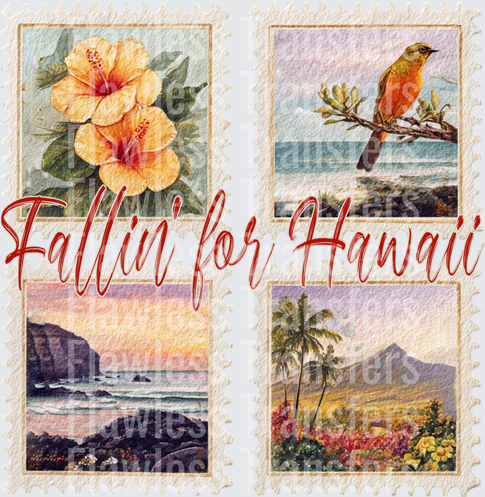 Fallin For Hawaii Stamp #1145